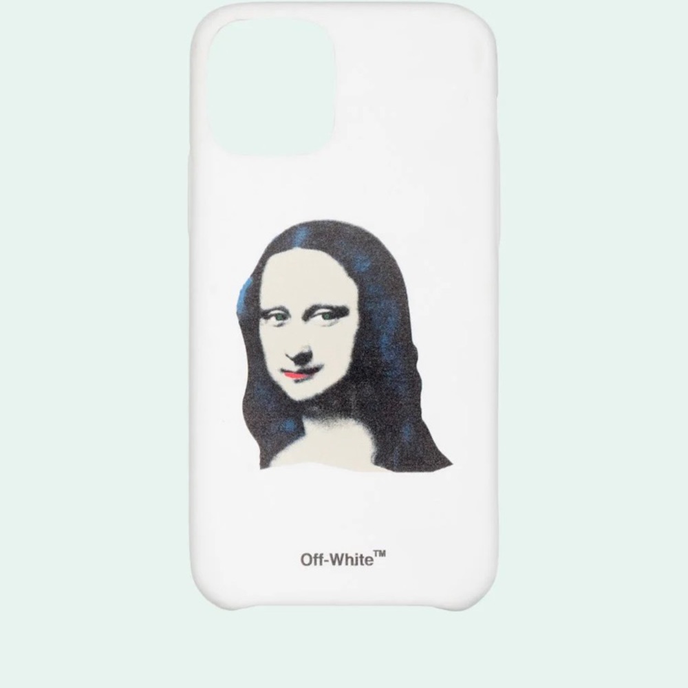 Off White Mona Lisa iPhone Case